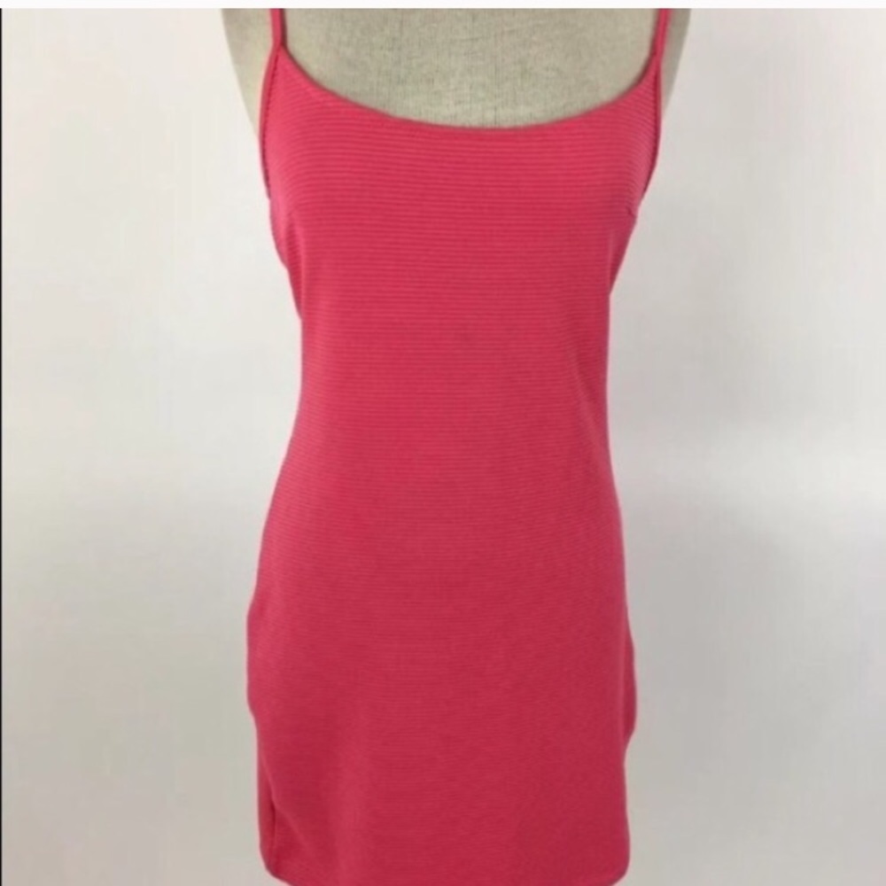 Topshop Pink Tank Dress - Picture 2 of 2